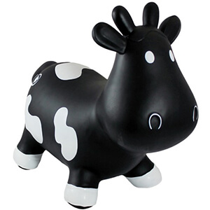 inflatable hopping cow